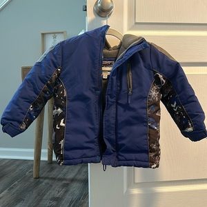 iXtreme Boys Blue Winter Coat Size 4T